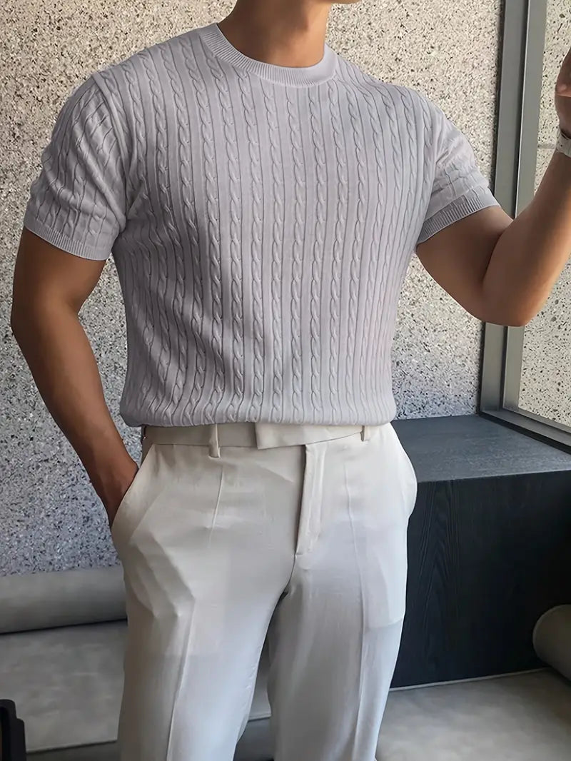 Kajetan | Elegancki sweter z dzianiny