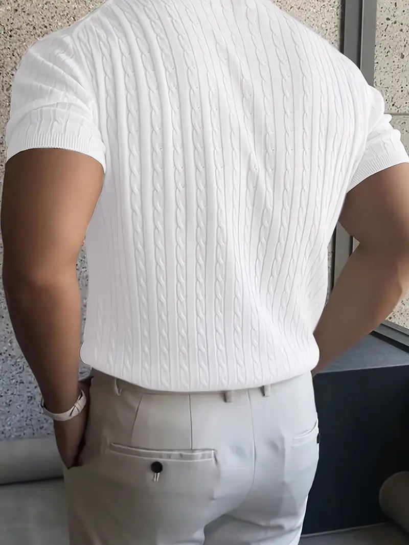 Kajetan | Elegancki sweter z dzianiny