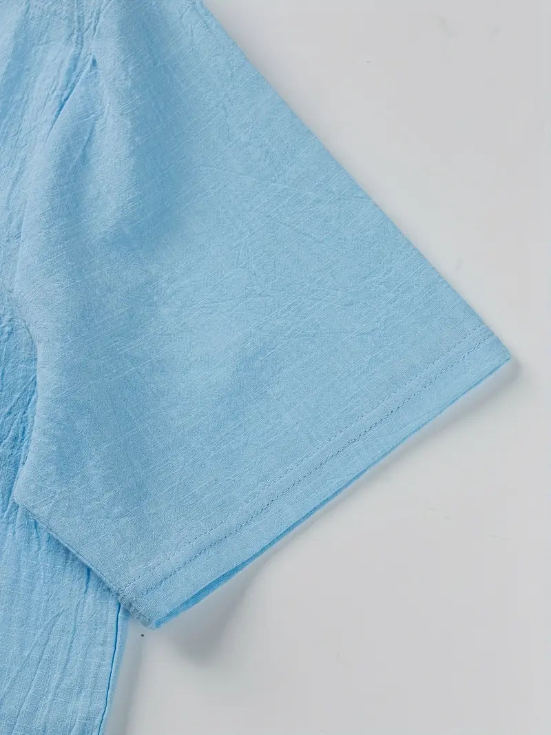 Marian | Elegancka koszula z krótkim rękawem