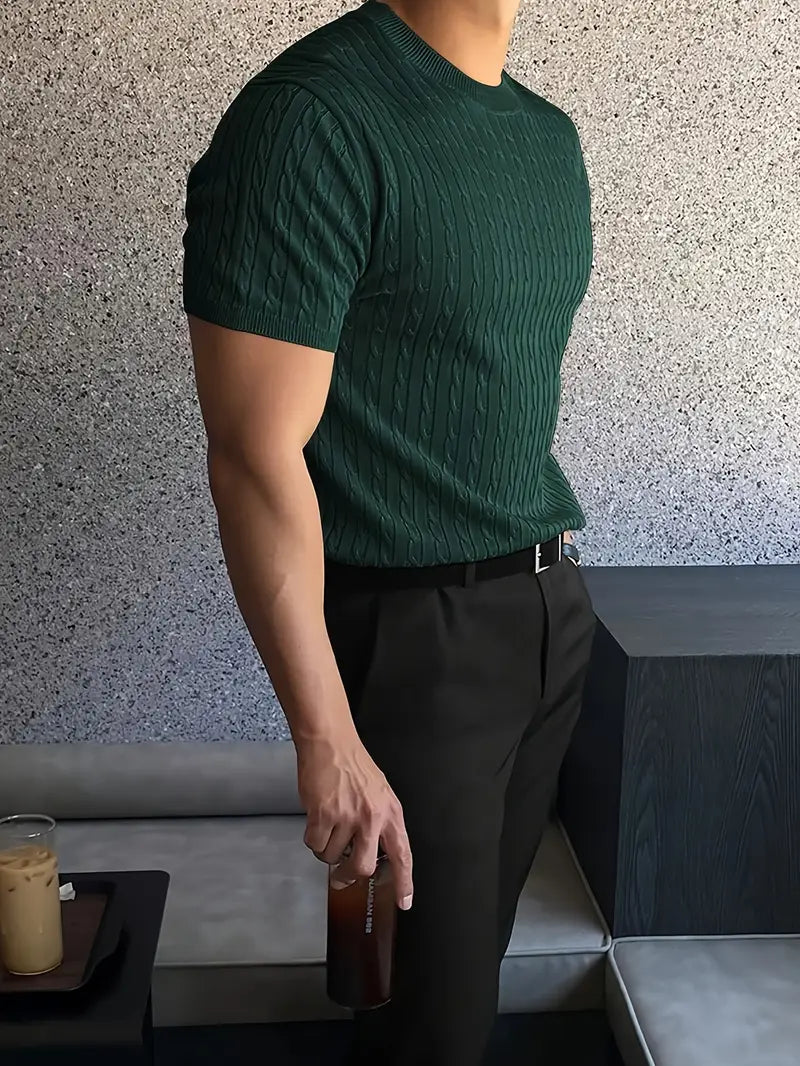 Kajetan | Elegancki sweter z dzianiny