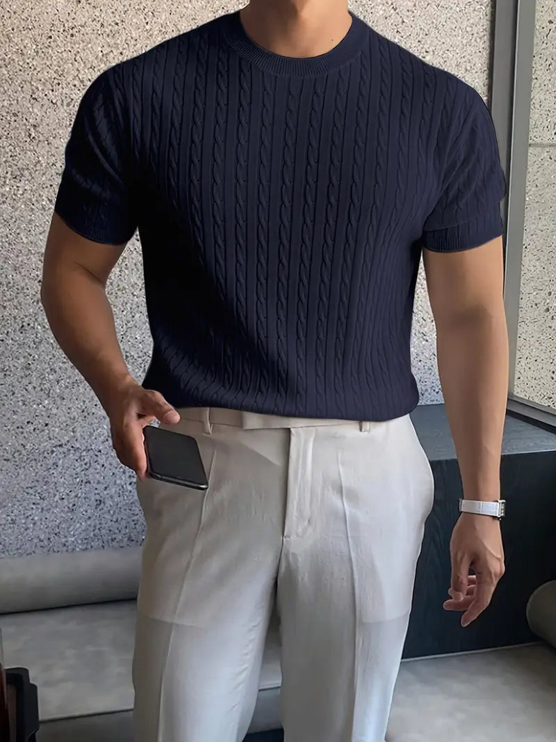 Kajetan | Elegancki sweter z dzianiny