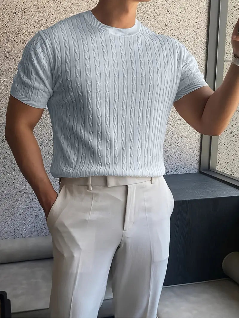 Kajetan | Elegancki sweter z dzianiny