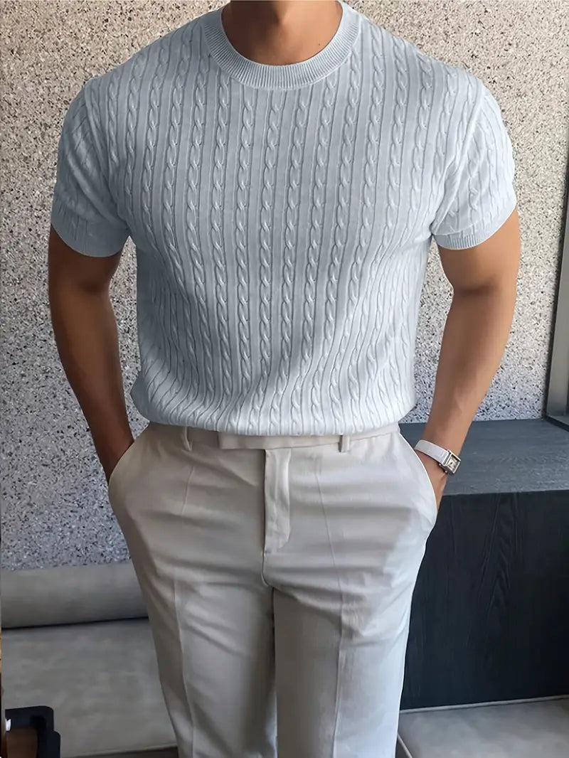 Kajetan | Elegancki sweter z dzianiny