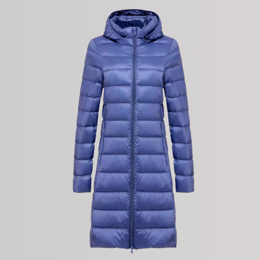 Karolina | Modna ultralekka długa kurtka