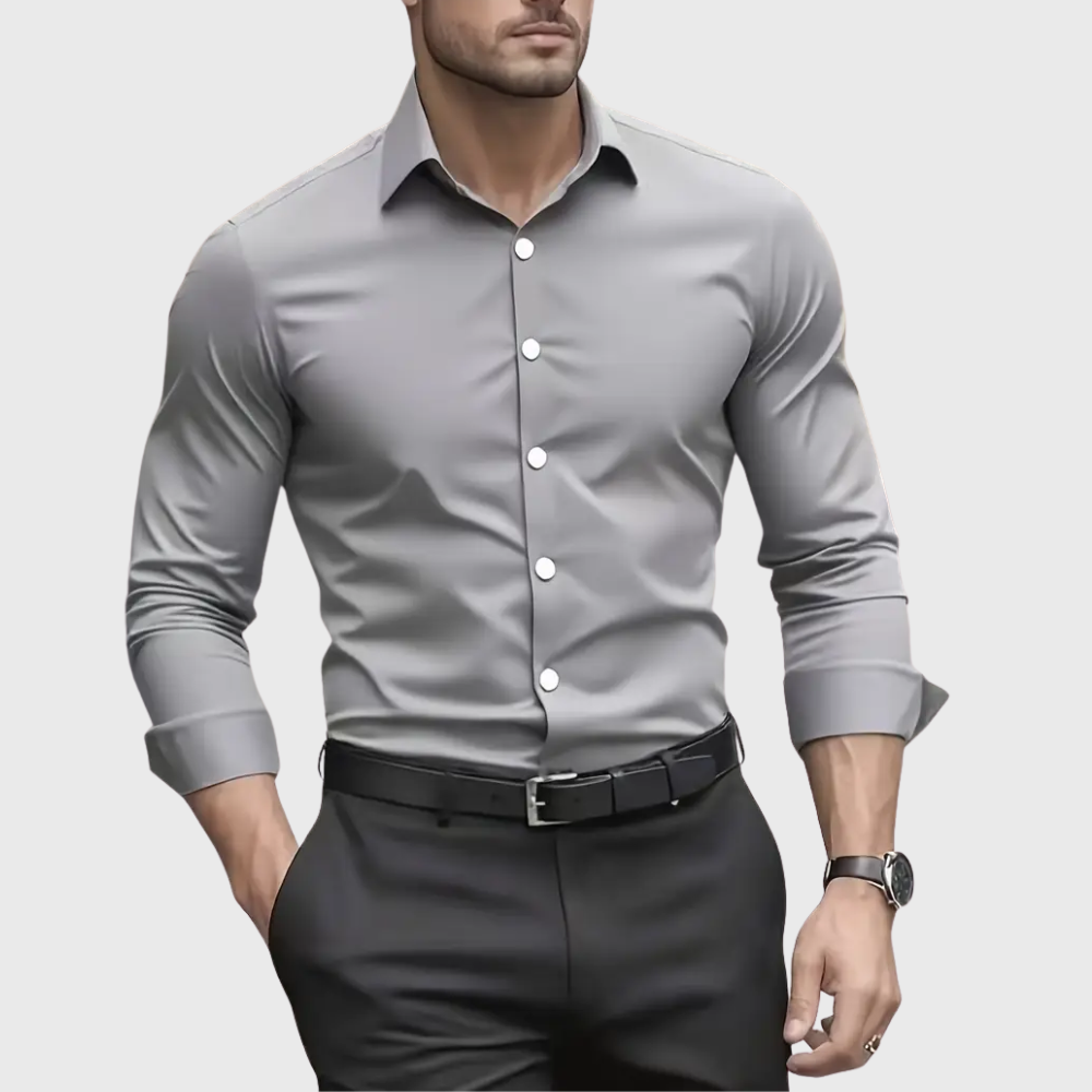 Mateusz | Oddychająca koszula z długimi rękawami