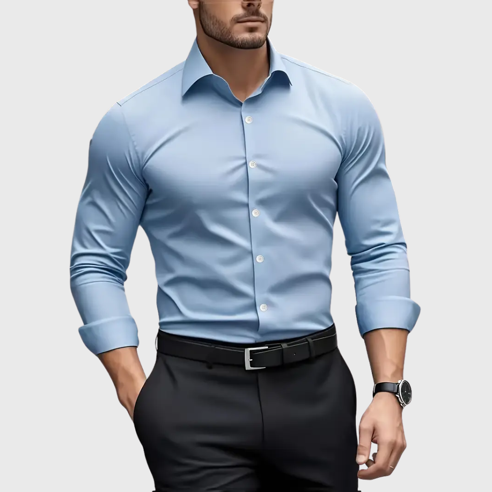 Mateusz | Oddychająca koszula z długimi rękawami