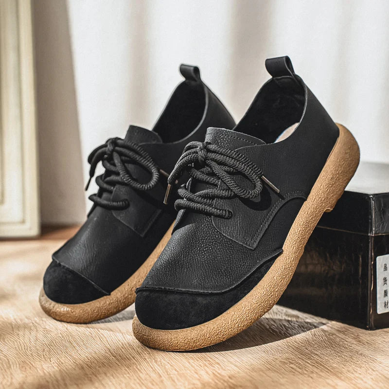 Adrian | Obuwie Ortopedyczne ze Skóry Bydlęcej Wydanie Premium