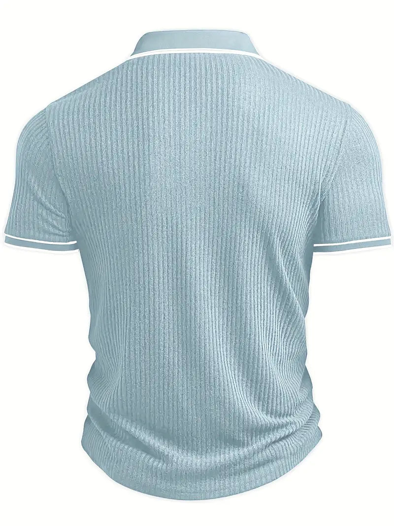 Kacper | Elegancki polo z krótkim rękawem