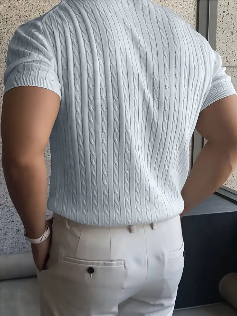 Kajetan | Elegancki sweter z dzianiny