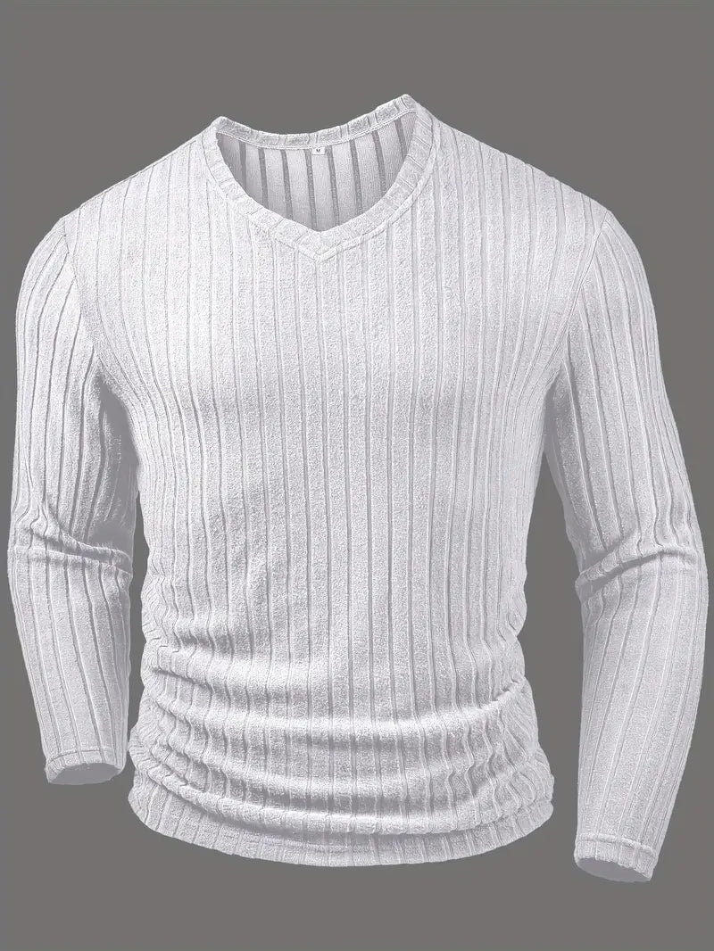 Tomasz | Koszula Casual z Długim Rękawem