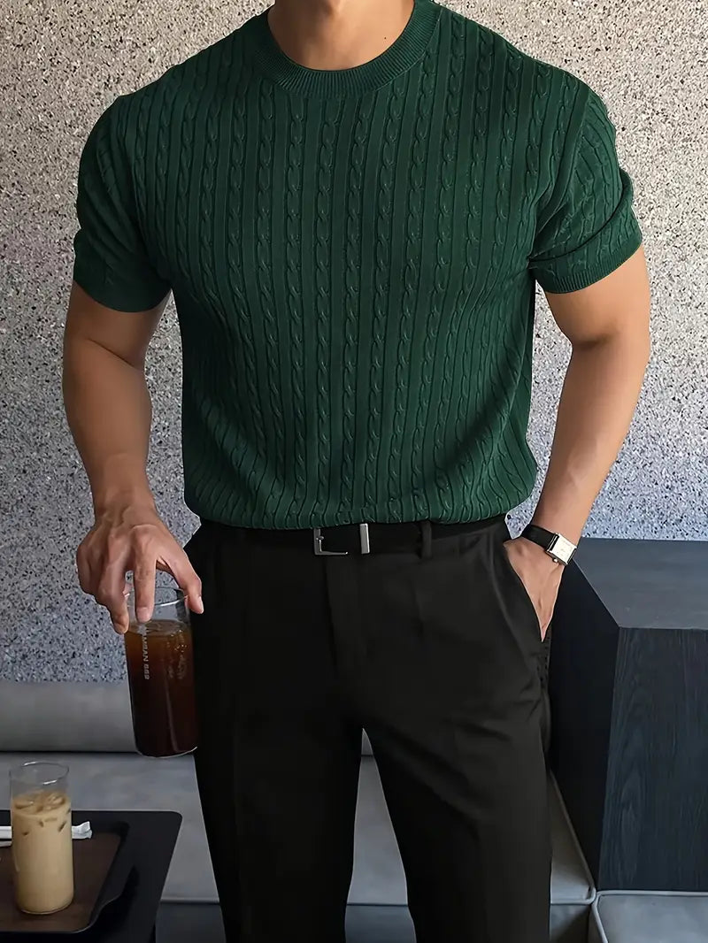 Kajetan | Elegancki sweter z dzianiny