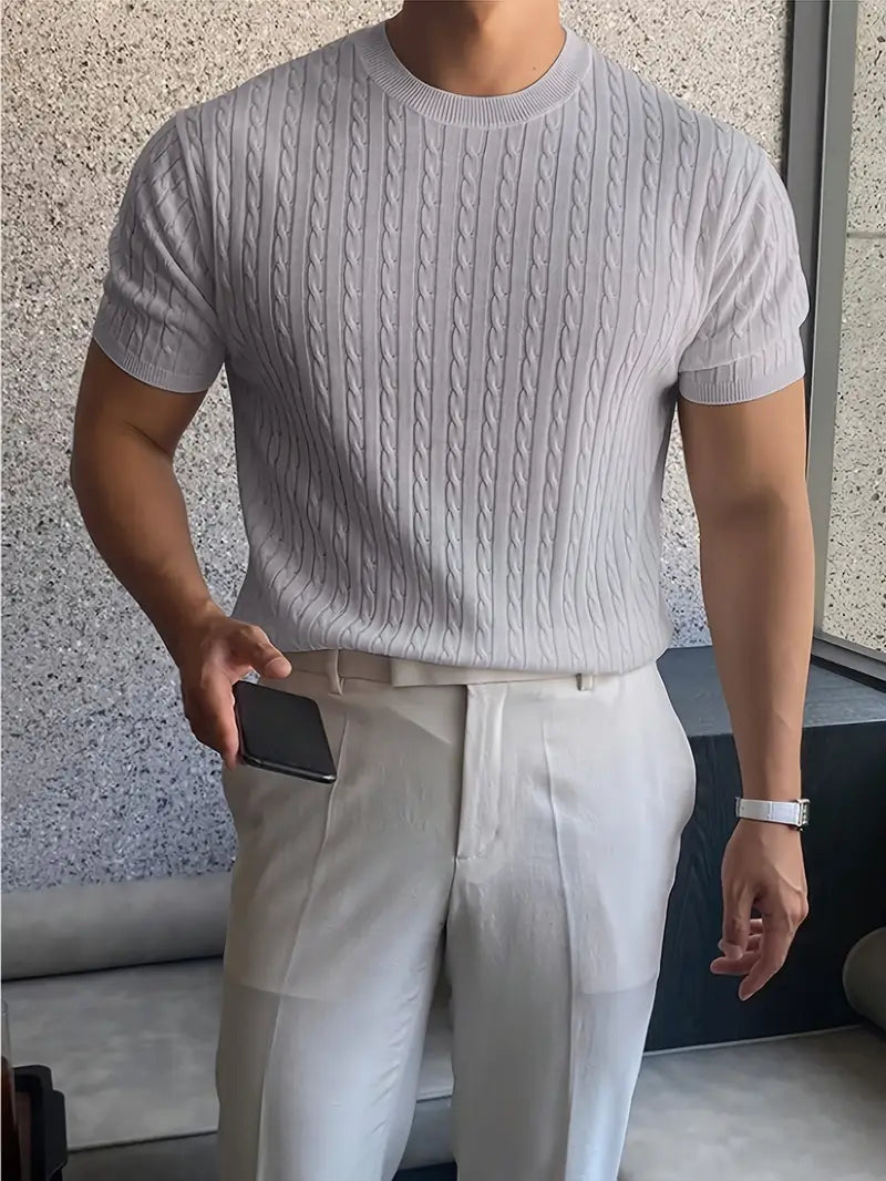 Kajetan | Elegancki sweter z dzianiny