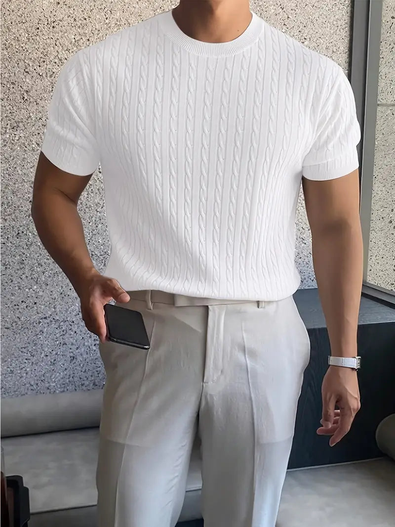 Kajetan | Elegancki sweter z dzianiny