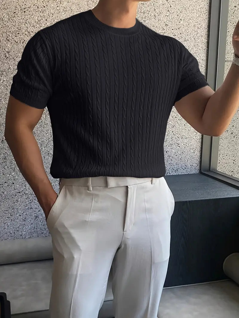 Kajetan | Elegancki sweter z dzianiny