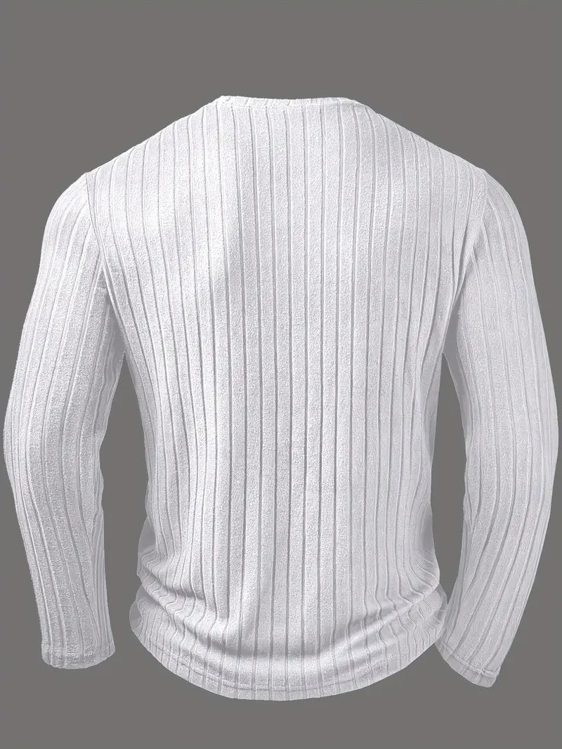 Tomasz | Koszula Casual z Długim Rękawem