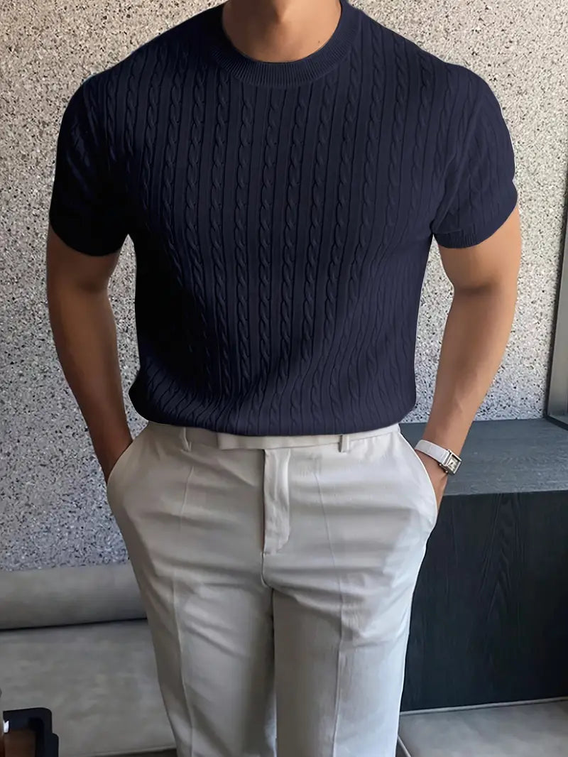 Kajetan | Elegancki sweter z dzianiny