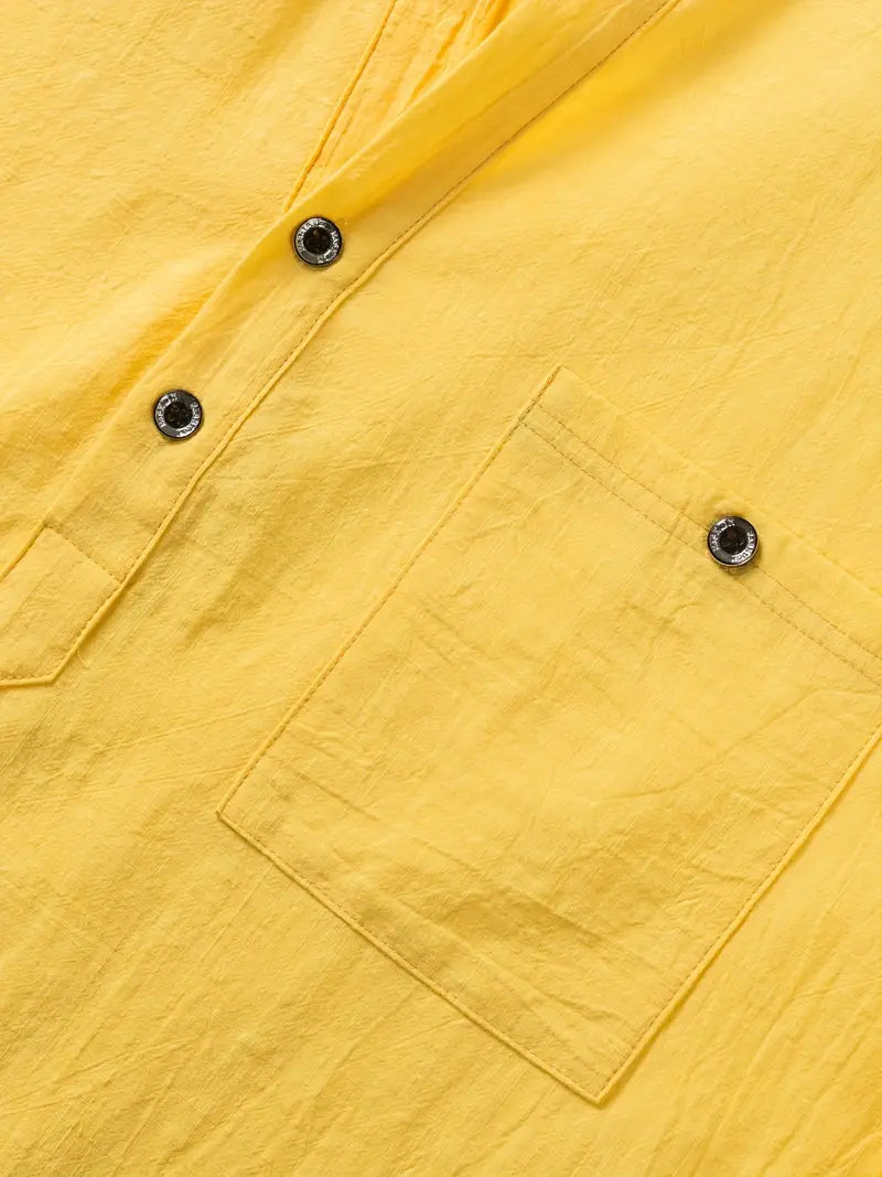 Marian | Elegancka koszula z krótkim rękawem