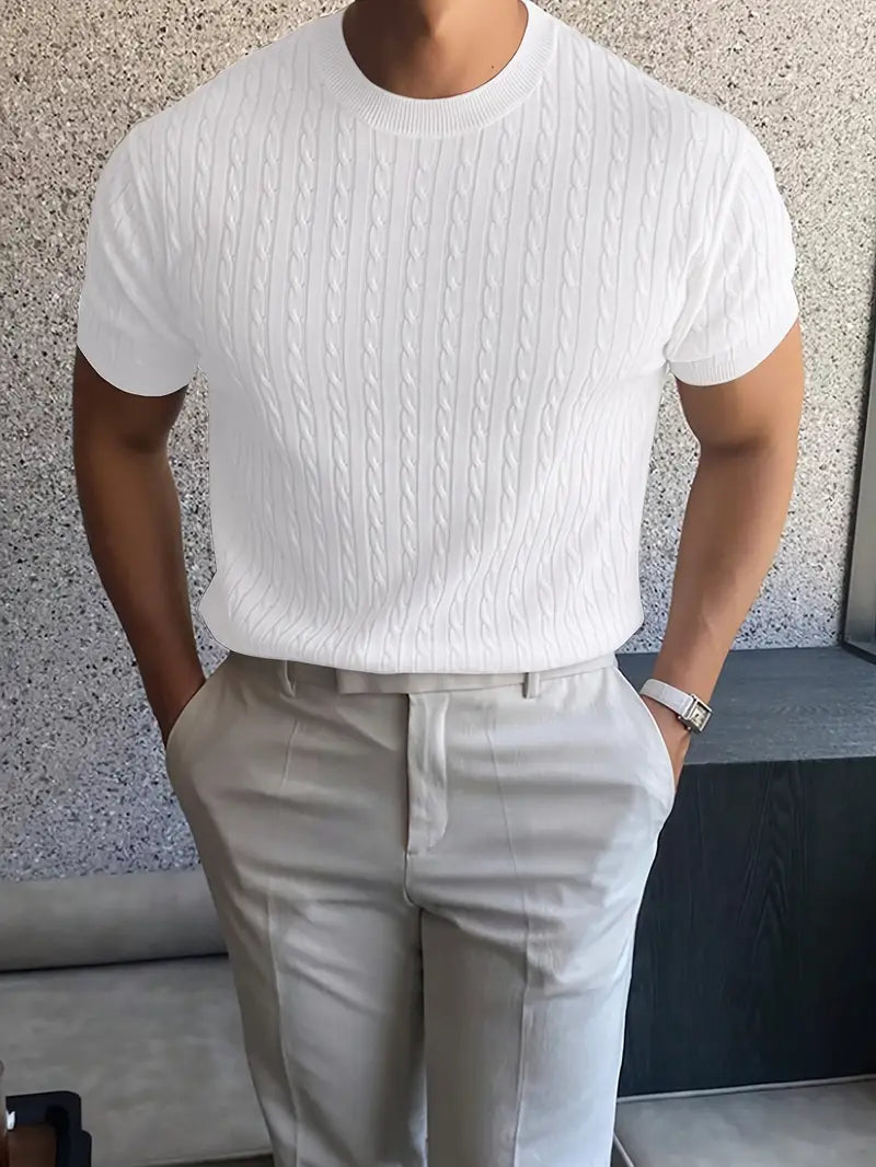 Kajetan | Elegancki sweter z dzianiny