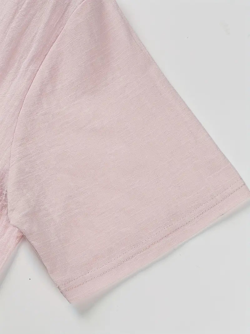 Marian | Elegancka koszula z krótkim rękawem