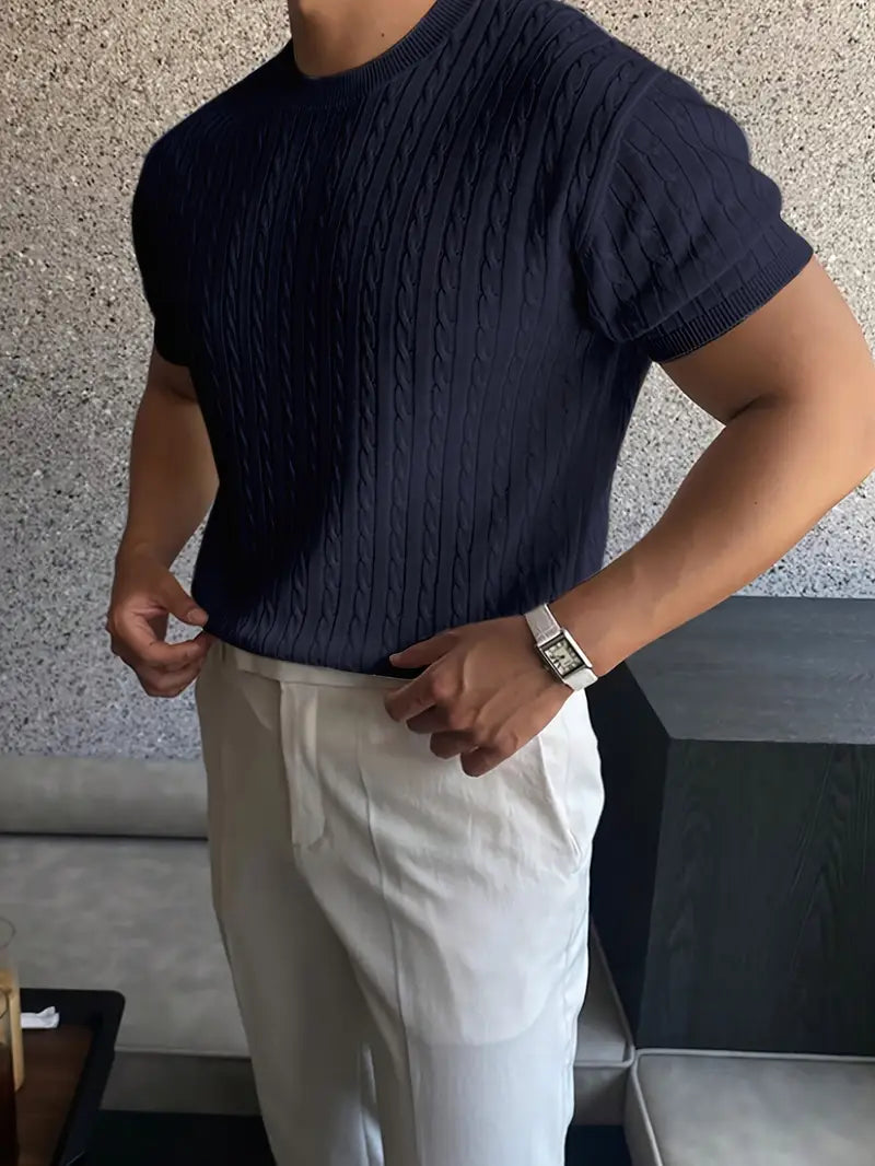 Kajetan | Elegancki sweter z dzianiny