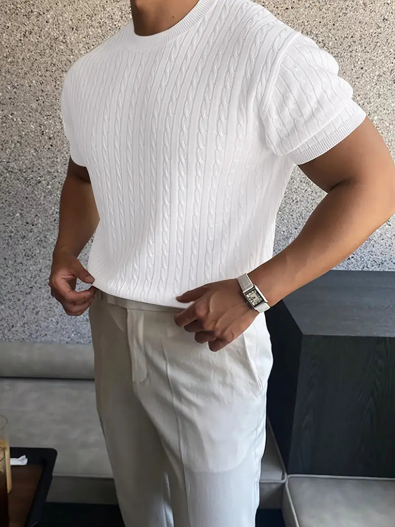 Kajetan | Elegancki sweter z dzianiny