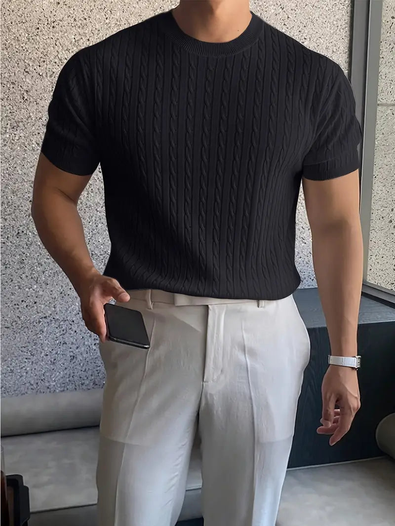 Kajetan | Elegancki sweter z dzianiny