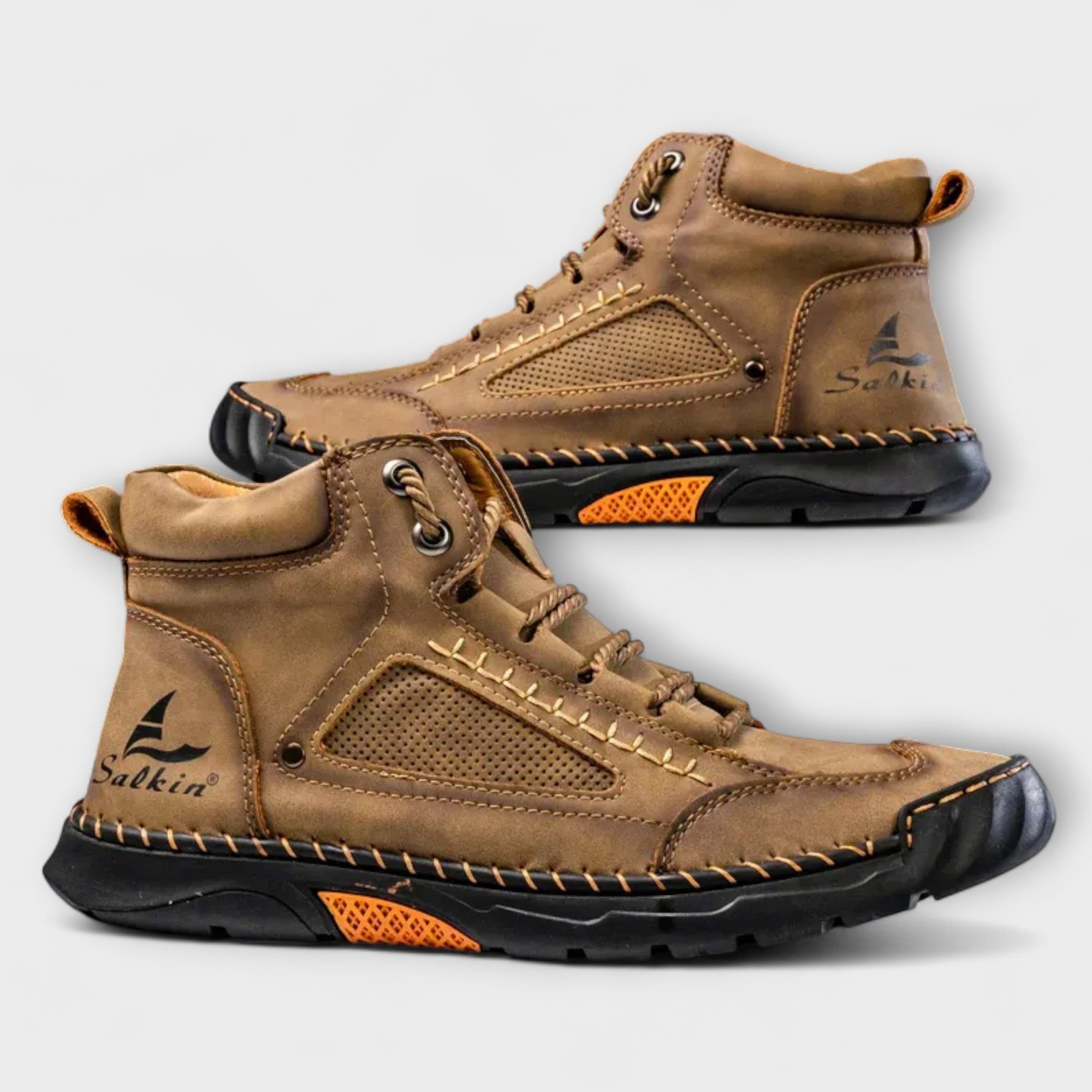 Bartosz | Wysokie skórzane buty