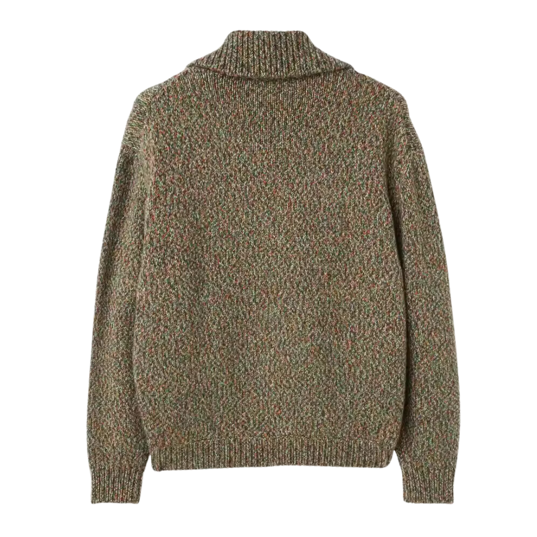 Antoni | Bomber z zamkiem z wełny alpaki